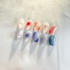Christmas Aurora color selection (pink blue) - Almond / 크리스마스