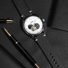 Anbeer Watch Band, Military Style Top Grain Leather, Quick Release