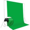 GFCC Green Screen Backdrop - 10ftx10ft Green Photo Booth Backdrop