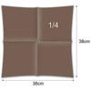CHIC 50 Napkins Softpoint 38 x 38 cm Brown