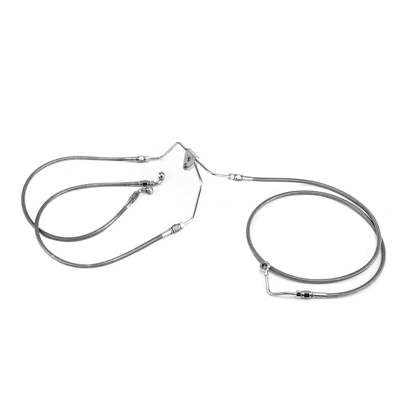 Mofun 76.7" Extended Length ABS Hydraulic Front Brake Line Compatible