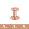sourcing map 50 Set Copper Rivets and Burrs, 12x4x12mm Solid