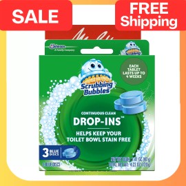 Scrubbing Bubbles Toilet Tablets, 3 Count, Pack Of 1