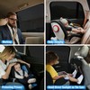 Tendine Parasole Auto Bambini, 2 Pezzi Oscuranti Finestrini Auto, Tendina