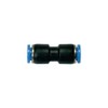 RIEGLER 109794-135.006 Straight Connector Blue Series for Hose Outer Diameter