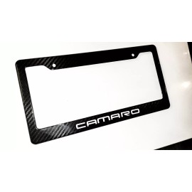 Camaro Chevy Camaro RS LT LT1 SS ZL1 100% Carbon Fiber License Plate Frame (PREMIUM)