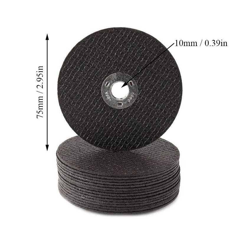 5Pcs 3 inch Cut Off Wheels with 1/4 in Mounting