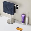 Bath Hand Towel Holder Standing, 13 Inch T-Shape Towel Bar