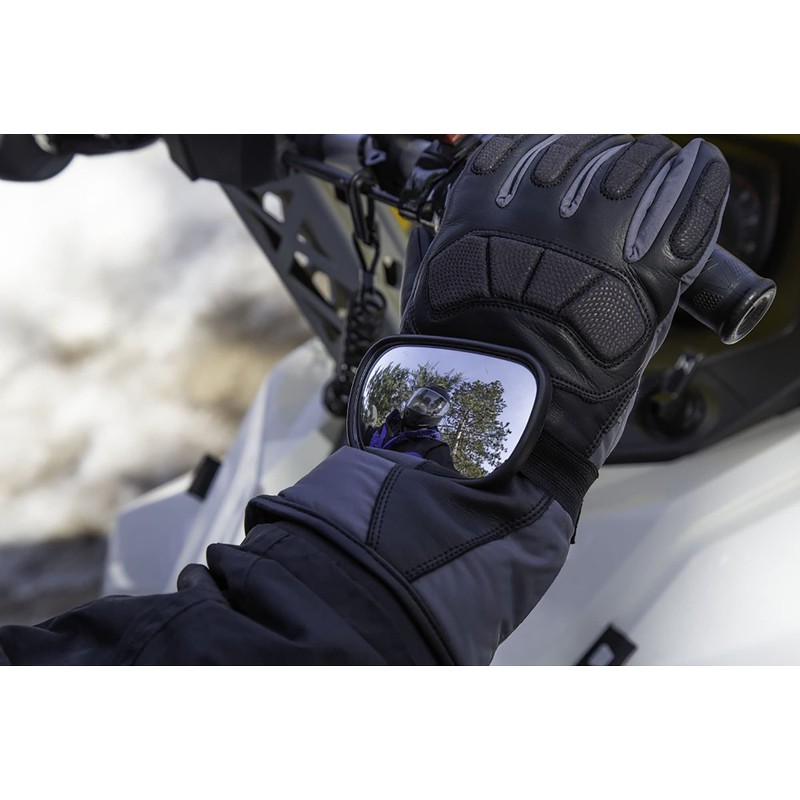 Raider R25 3.5" x 2.25" Powersports Velcro Hand Mirror for