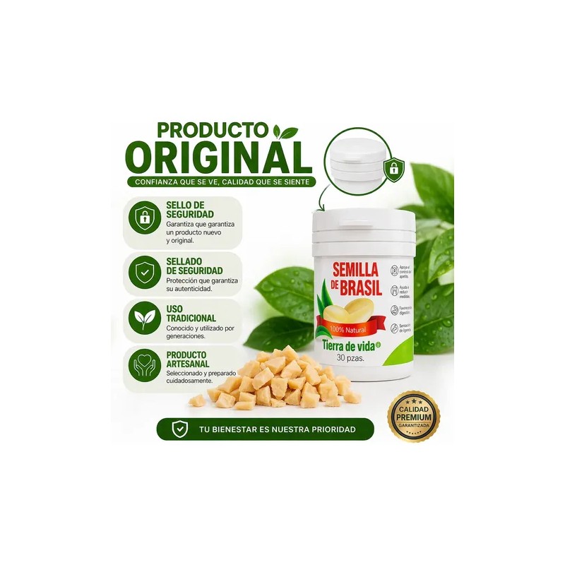 Semilla 4 Meses Tratamiento Reductor Natural Control Peso