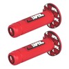 KYSUN 1 Pair Rubber Handlebar for Motorcycle, 22mm/24mm Motorcycle Handlebar