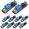 QCCAN 10PCS NE555 Delay Timer Switch Adjustable Disconnect Module Time