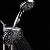 Hydroluxe 30-Setting Ultra-Luxury 6 inch Rainfall Shower Head & Handheld