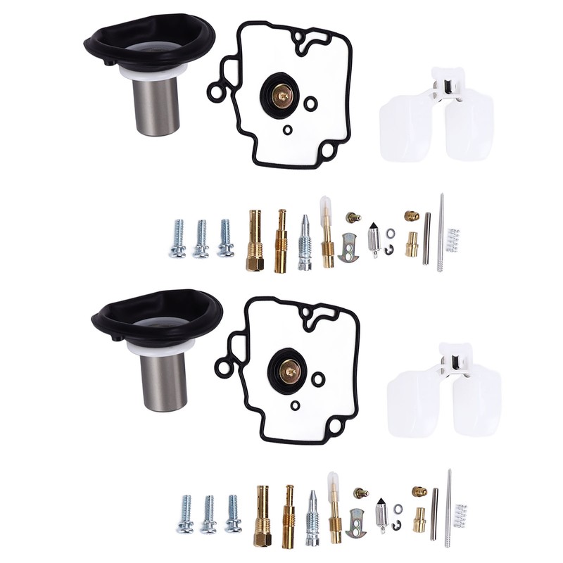 2 Sets Motorcycle Carburetor Repair Kit 22mm Universal for GY6