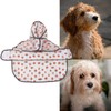 Dog Hooded Raincoat Reflective Waterproof Fashionable Pet Rain Jacket for