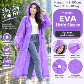 Raincoat Women Men Impermeable Thickened Waterproof Raincoat Tourism Outdoor Hiking Rain Poncho Raincoat Hooded Rain Coat