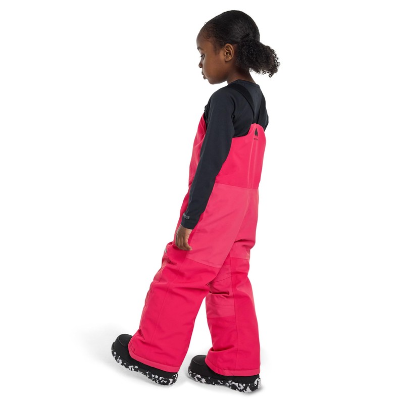 Burton Toddlers' Maven 2L Bib Pants – Azalea Pink, 5