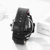 Round Watch Cool Men Men : Multifunction Calendar Compass Exercise