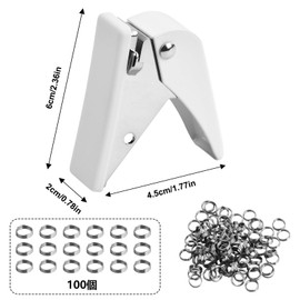 Darts Flight Hole Punching Accessories, Darts Flight Puncher | Dart Alloy Dart Hole Puncher with 100 Pieces Shaft Ring - Portable Manual Professional Dart Accessories Professional Dart Flight Hole
