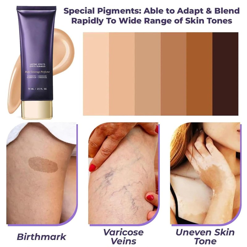 Tattoo Concealer Waterproof Tattoo Concealer for Body, Tattoo Remover, 74