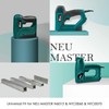 NEU MASTER NBS1850 Premium Quality Standard T50 Staples and 18GA