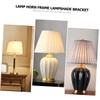 STOBOK 6 Inch Bronze Lamp Harp Holder Lampshade Bracket for