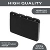 Alfion 4x6 Index Card Alphabet Tab Dividers 24 pcs (Black)