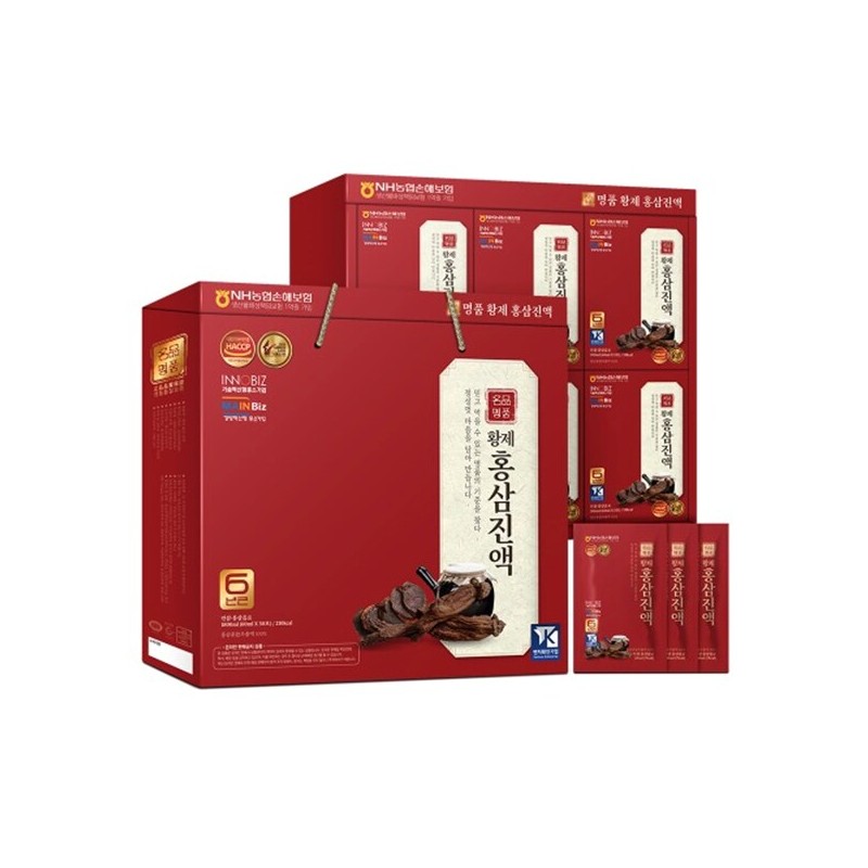 Duzon Health 더존건강 황제 홍삼 진액 60ml x 30포 Duzon