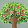 CTP Apple Time Jumbo Tree Bulletin Board Set - Classroom,