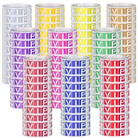 1000 Pieces Paper Wristband, BetterJonny VIP Disposable Rainbow Wrist Straps Identification Wristbands 10 Colors Admission Bands Waterproof Paper Bracelets Wristbands for Events Party Bar