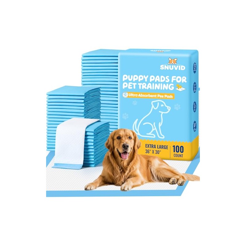 100 Pack 30"x36" Extra Large Dog Pee Pads - Super