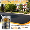 Asphalt Crack Filler, 2.65LB High Elasticity Cement Crack Filler, Self