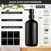 Kitchen Soap Dispenser Set with Sponge Holder, Dish Soap Dispenser