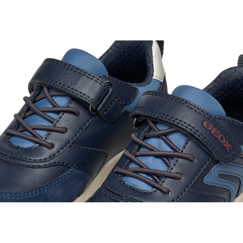 Geox J ROONER Boy D - Scarpe da Ginnastica,
