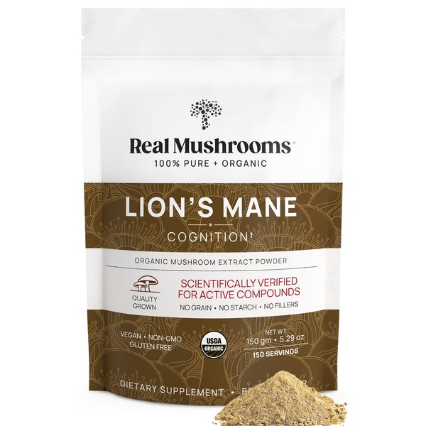 Real Mushrooms Real Mushrooms Lions Mane Powder - Organic Mushroom