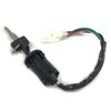 UNIVERSAL SCHLOSSSATZ - ZÜNDSCHLOSS 12VOLT 4-PIN/CHINA ROLLER/BUGGY/ATV/QUAD / 2- &