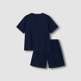 JAJU [JAJU] Women's Seersucker V-neck 5-part Pajama Set (Choose 1 of 2)