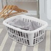 Brightroom Laundry Basket White 1.5bu