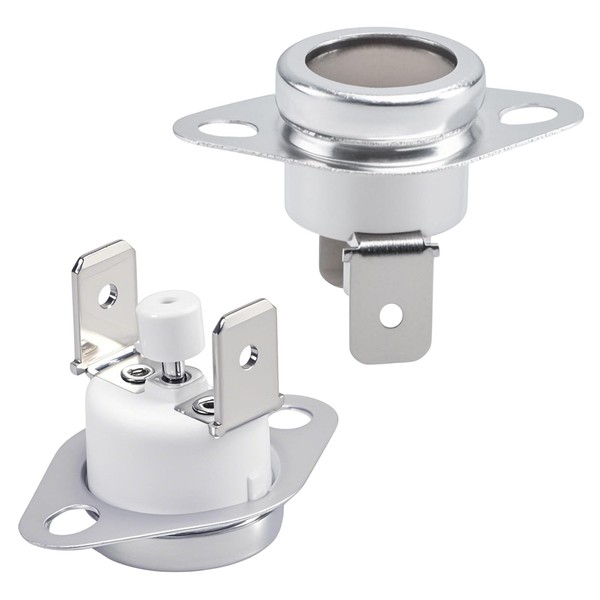 RUHUALIFE 2 PCS Furnace Limit Switches Flame Rollout Switches Limit