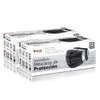 Best Trading Cubrebocas Negro 100 piezas, Mascarilla Desechable Termosellada Tricapa,