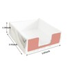 Rose Gold Sticky Notes Memo Holder with 300pcs Note Sticky