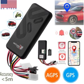 johnsonstore2020 Car GPS Tracker 2G SIM GPRS Real Time Tracking Device Locator for Truck Vehicle
