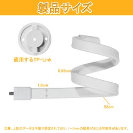 Flexible Mount Flexible Clamp Mount Mount Base 1/4" Screw for Baby Monitor TP-Link Tapo C200 and C210 Cameras (White)