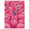 Graphinee Jigsaw Puzzles for Adults 1000 Pieces, Pink Flamingo Puzzles,