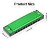 sourcing map Harmonica 10 Holes 10 Tones C Key Harmonica