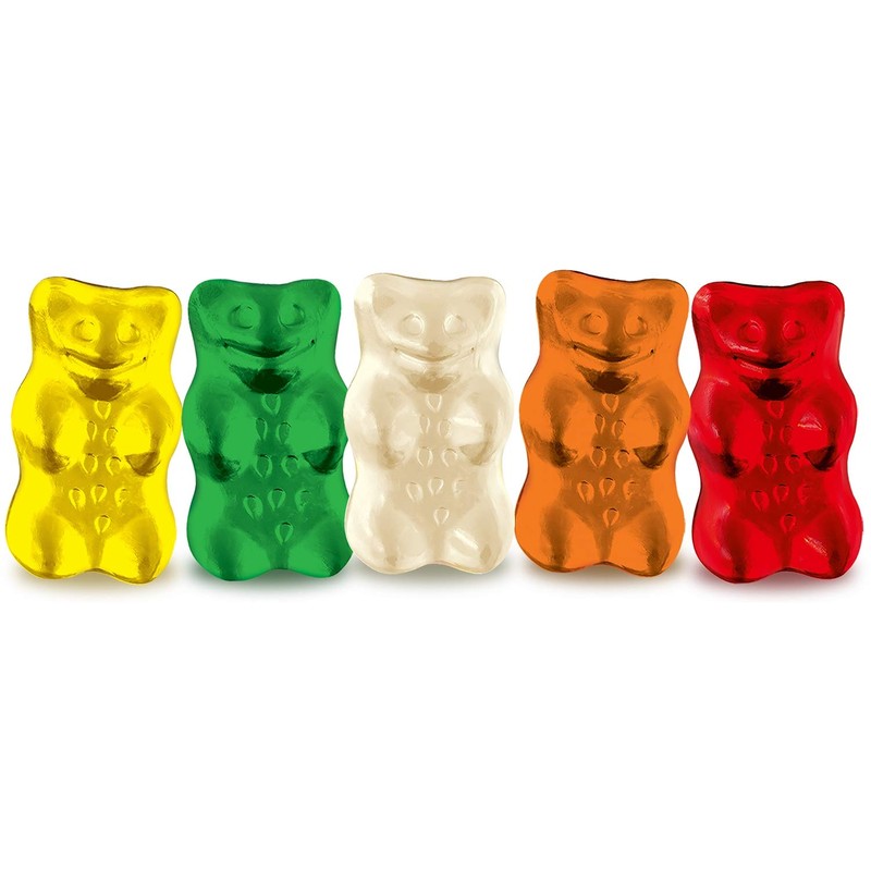 Haribo 30220 Gold-Bears Gummi Candy, Original Assortment, 5oz Bag, 12/Carton