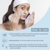 6 Color Water Drop 100% Konjac Wash Face Flutter Natural