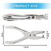 Paper Hole Punch 2 Pieces, Round Hole Punch, Hole Diameter
