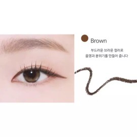 Caradium 카라디움 슬림 픽싱 지속 밀착 펜슬라이너 2호 브라운 Caradium Slim Fixing Long-Lasting Pencil Liner No. 2 Brown