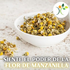 Xenivalle - T Manzanilla Flor - Infusion natural - Herbal- Excelente Calidad - Intenso Aroma - Relajante - 100g                                       